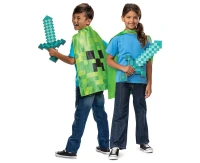 Minecraft set (license), ( sword, cape), one size
